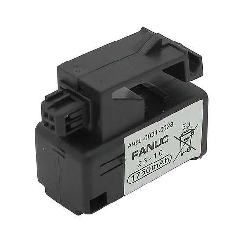 Original Speicherbatterie 3V GE FANUC A98L-0031-0028 - Alte Version Original Speicherbatterie 3V GE FANUC A98L-0031-0028 - Alte Version