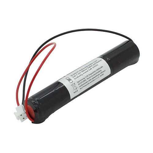 Notleuchtenakku NiCd 3,6V 1800mAh L1x3 Sub-C mit 200mm Kabel und Stecker beidseitig ersetzt Saft 784511 Notleuchtenakku NiCd 3,6V 1800mAh L1x3 Sub-C mit 200mm Kabel und Stecker beidseitig ersetzt Saft 784511