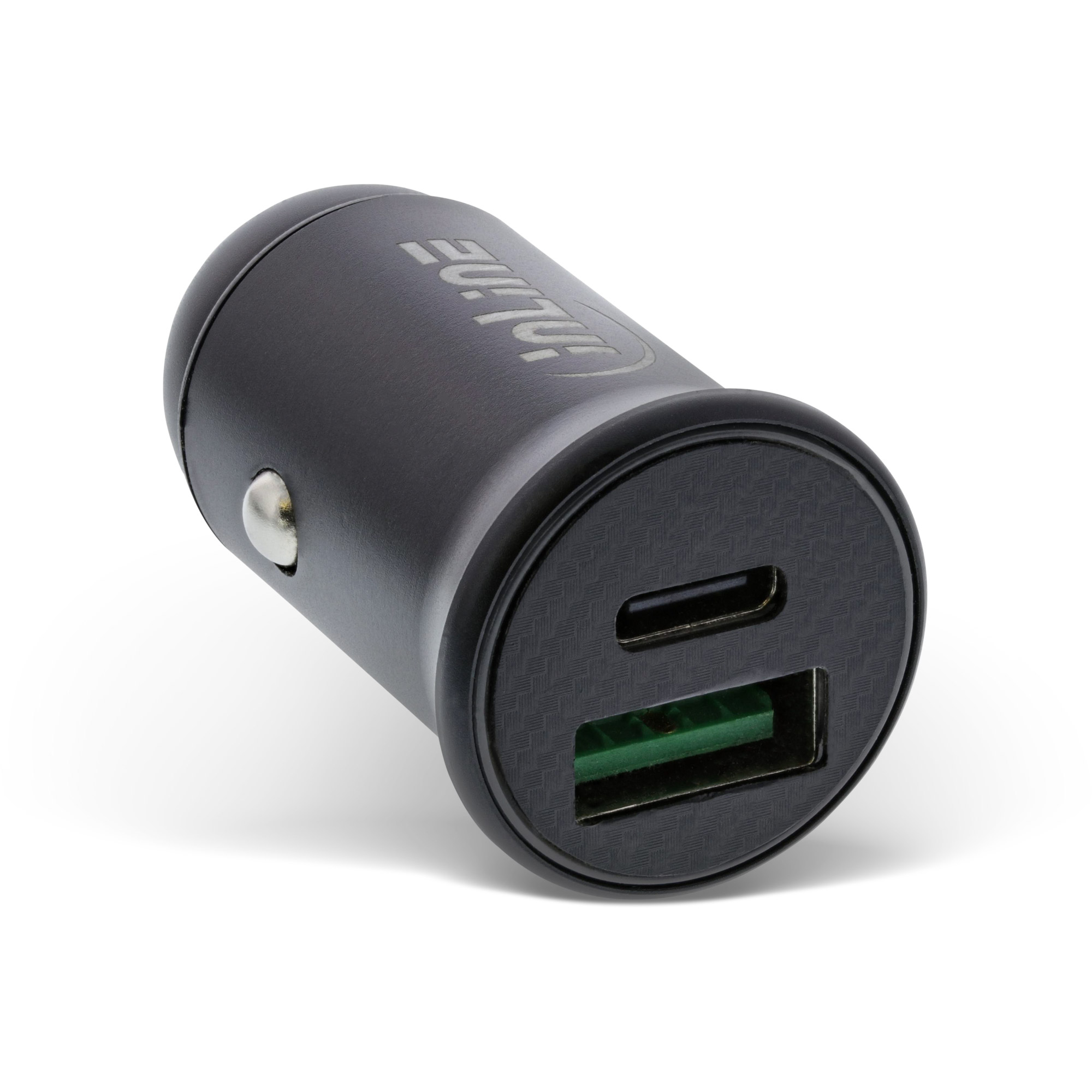 Inline® USB KFZ Stromadapter Power Delivery, USB-A + USB-C, schwarz Inline® USB KFZ Stromadapter Power Delivery, USB-A + USB-C, schwarz