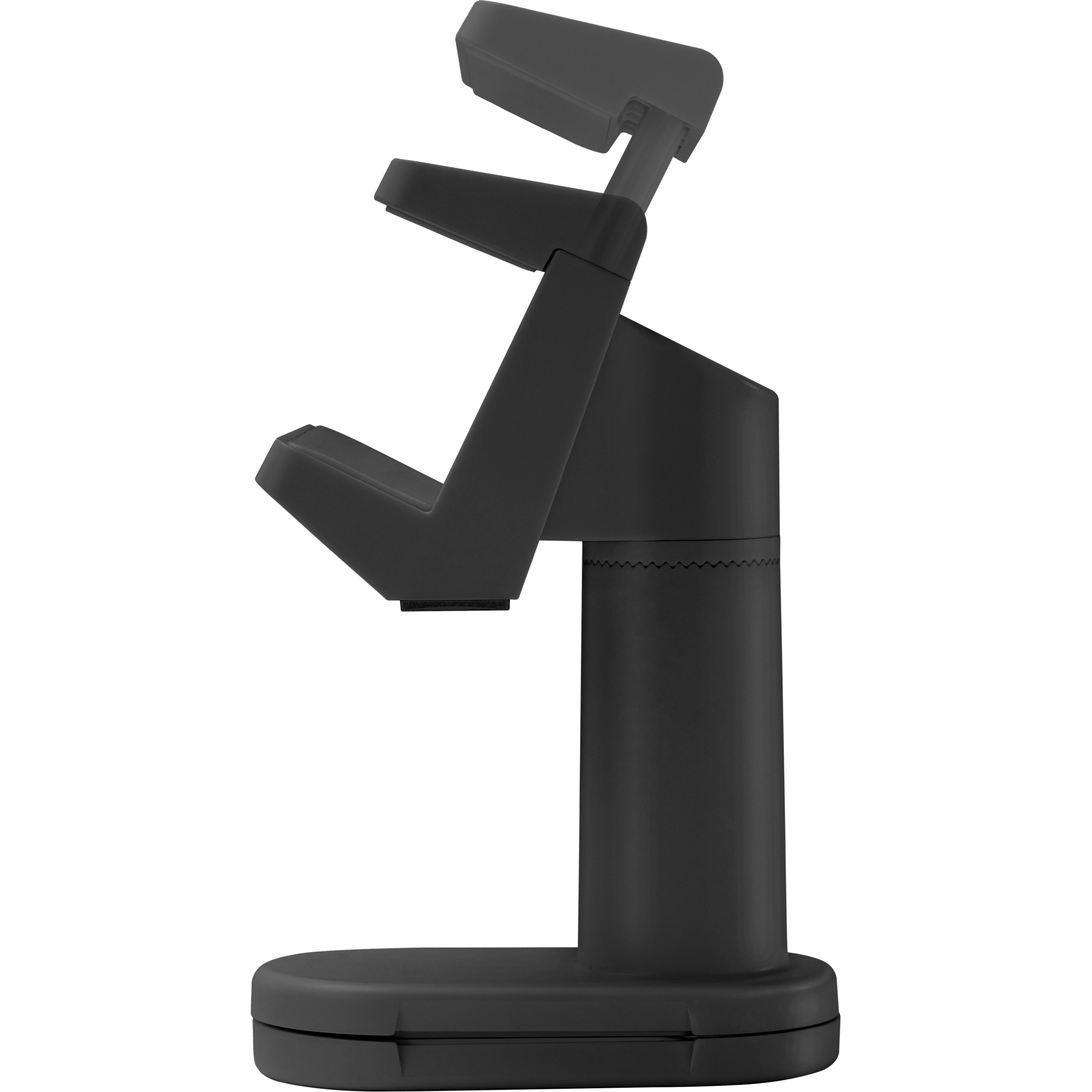 Inline® Tischklemme für Steckdosenleiste, drehbar, Federklemme, schwarz