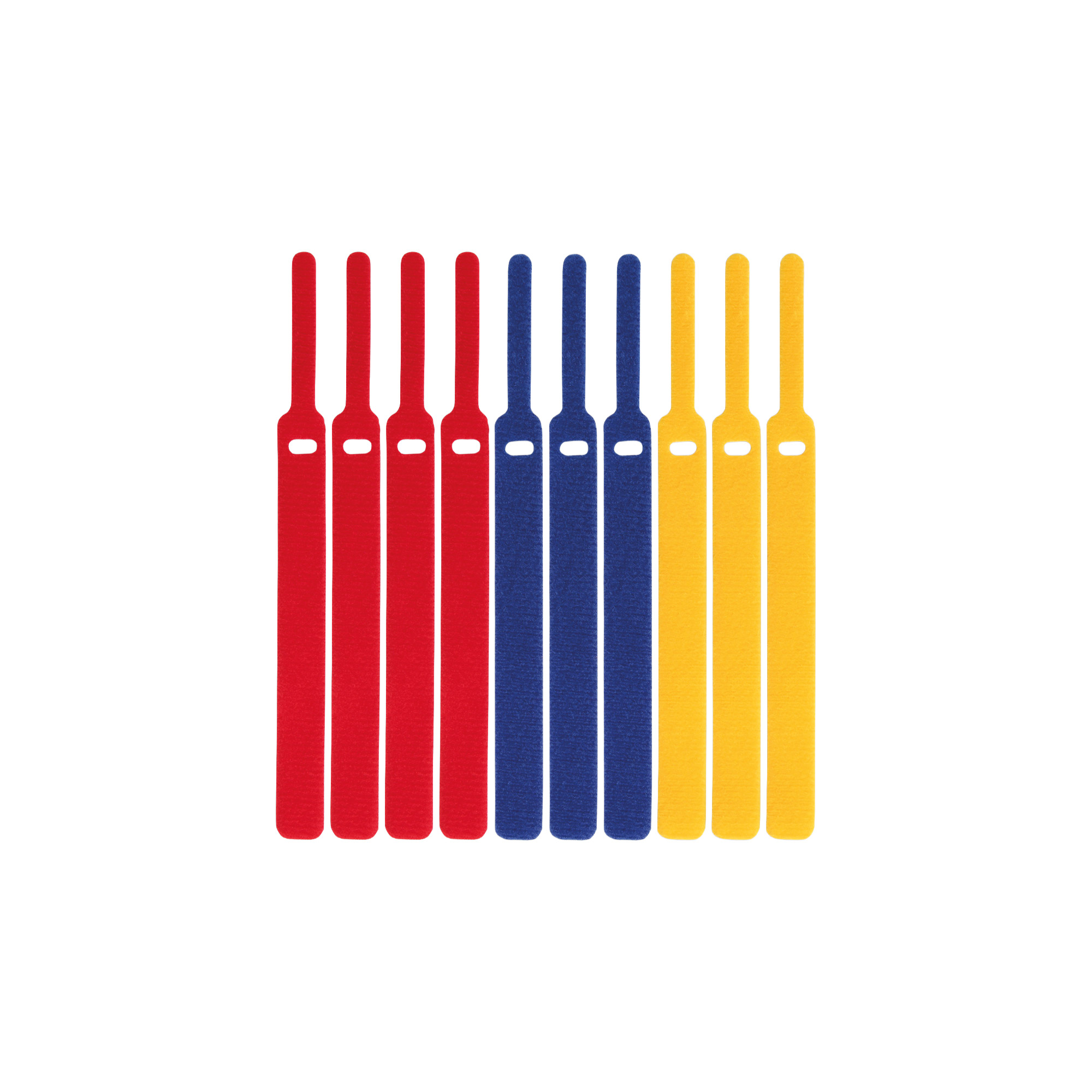 Label-The-Cable Basic, LTC 1130, 10er Set mix (gelb, blau, rot) Label-The-Cable Basic, LTC 1130, 10er Set mix (gelb, blau, rot)