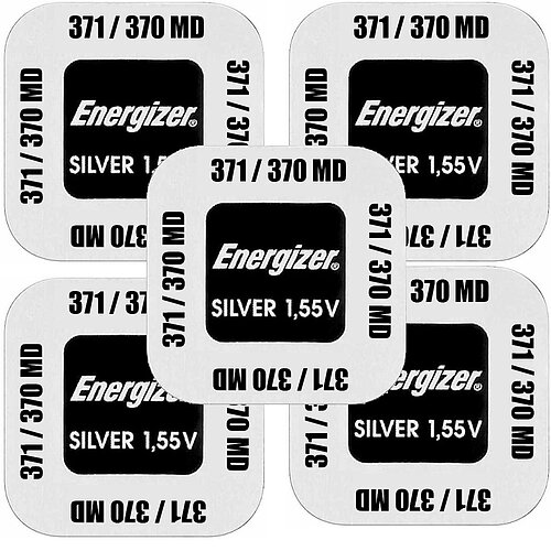 SR69 371 / 370 MultiDrain Silberoxid Batterie Energizer 1,55 V - 5er Verpackung