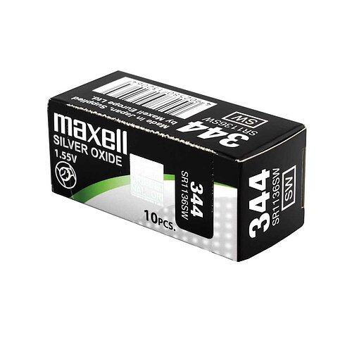 10x SR1136SW 344 Silberoxid Batterie Maxell 1,55 V 10x SR1136SW 344 Silberoxid Batterie Maxell 1,55 V
