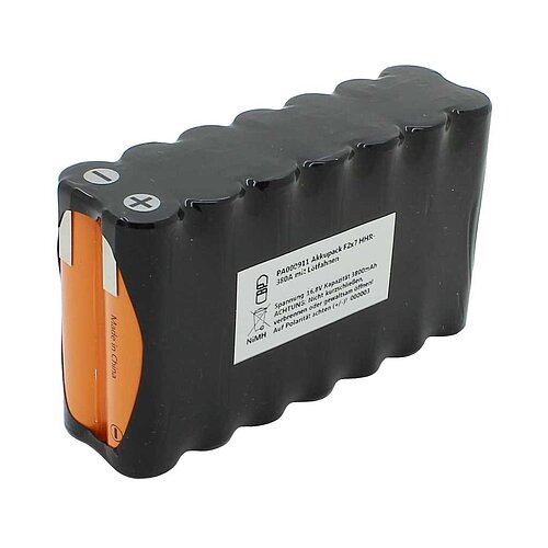 Akkupack NiMH 16,8V 3800mAh F2x7 HHR-380A mit Lötfahnen Akkupack NiMH 16,8V 3800mAh F2x7 HHR-380A mit Lötfahnen