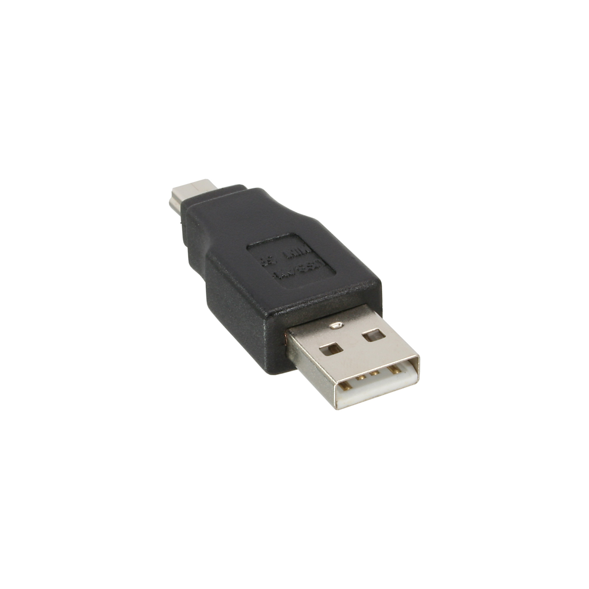 Inline® USB 2.0 Adapter, Stecker A auf Mini-5pol Stecker Inline® USB 2.0 Adapter, Stecker A auf Mini-5pol Stecker