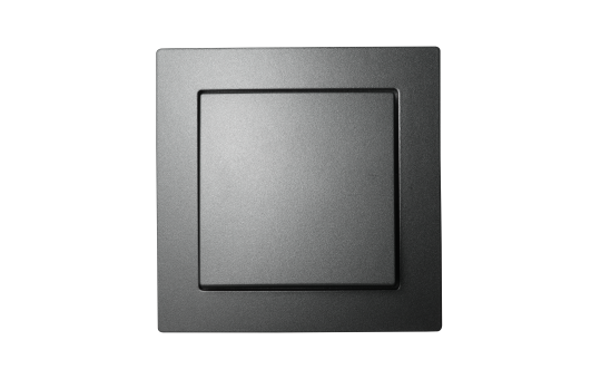 Wechselschalter McPower ''Flair'', IP44, 250V~/10A, UP, anthrazit Wechselschalter McPower ''Flair'', IP44, 250V~/10A, UP, anthrazit