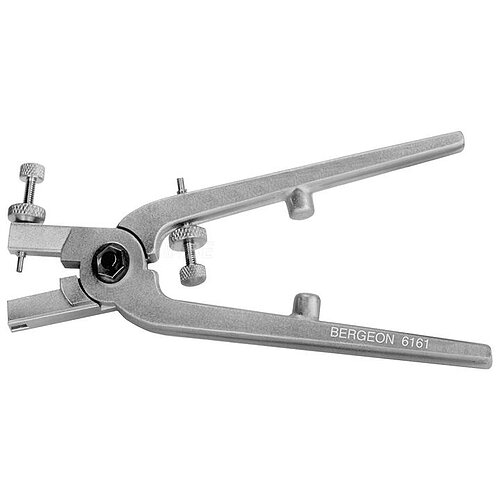 Bergeon 6161 - Drückersetzzange inklusive 2 Punzen 145mm Bergeon 6161 - Drückersetzzange inklusive 2 Punzen 145mm