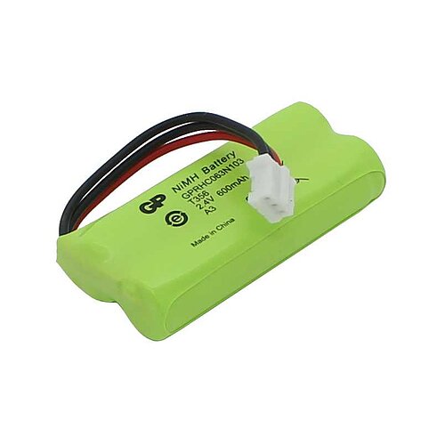 Telefonakku NiMH 2,4V 800mAh ersetzt GP 60AAAH2BMX, T356, T372 Telefonakku NiMH 2,4V 800mAh ersetzt GP 60AAAH2BMX, T356, T372