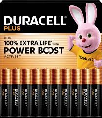 100x Duracell Plus AA Mignon LR6 Alkaline Batterie