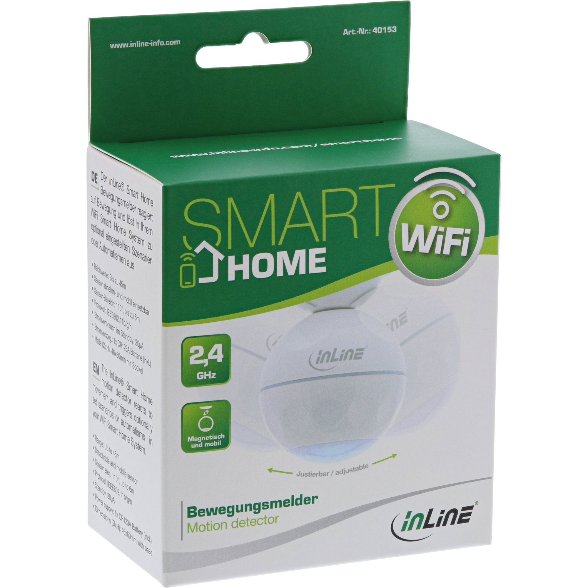 Inline® SmartHome Bewegungsmelder