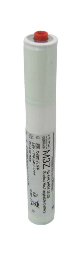 Original Medizinakku NiMH 3,6V 600mAh Heine Typ M3Z