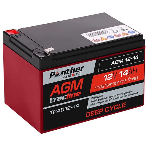Panther tracline AGM Deep Cycle 12V 14Ah Panther tracline AGM Deep Cycle 12V 14Ah