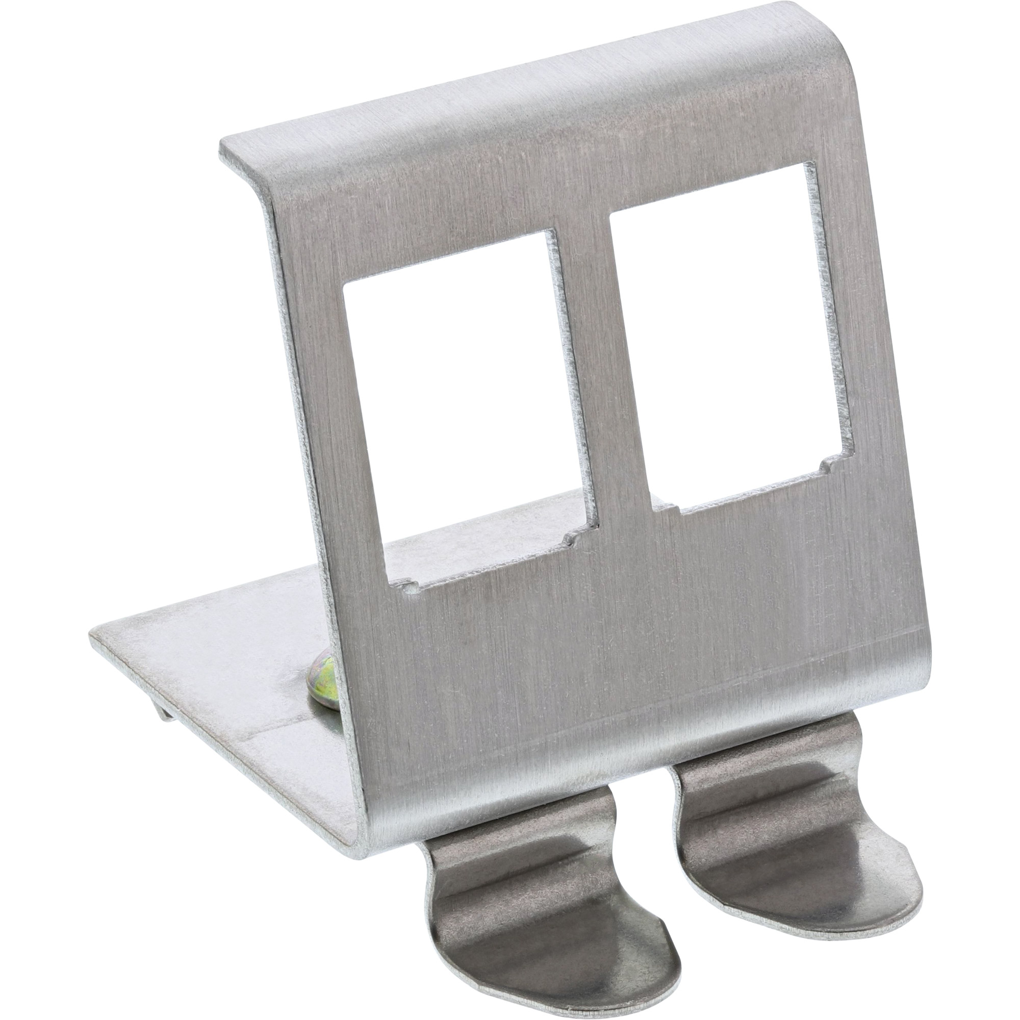 Inline® Keystone SNAP-In Metall-Modulhalter, 2-fach für Hutschiene