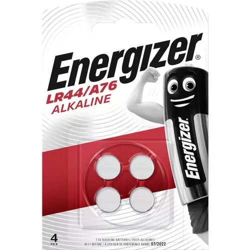 4x Energizer A76 LR44 LR1154 357 1.5V Alkaline Knopfzelle