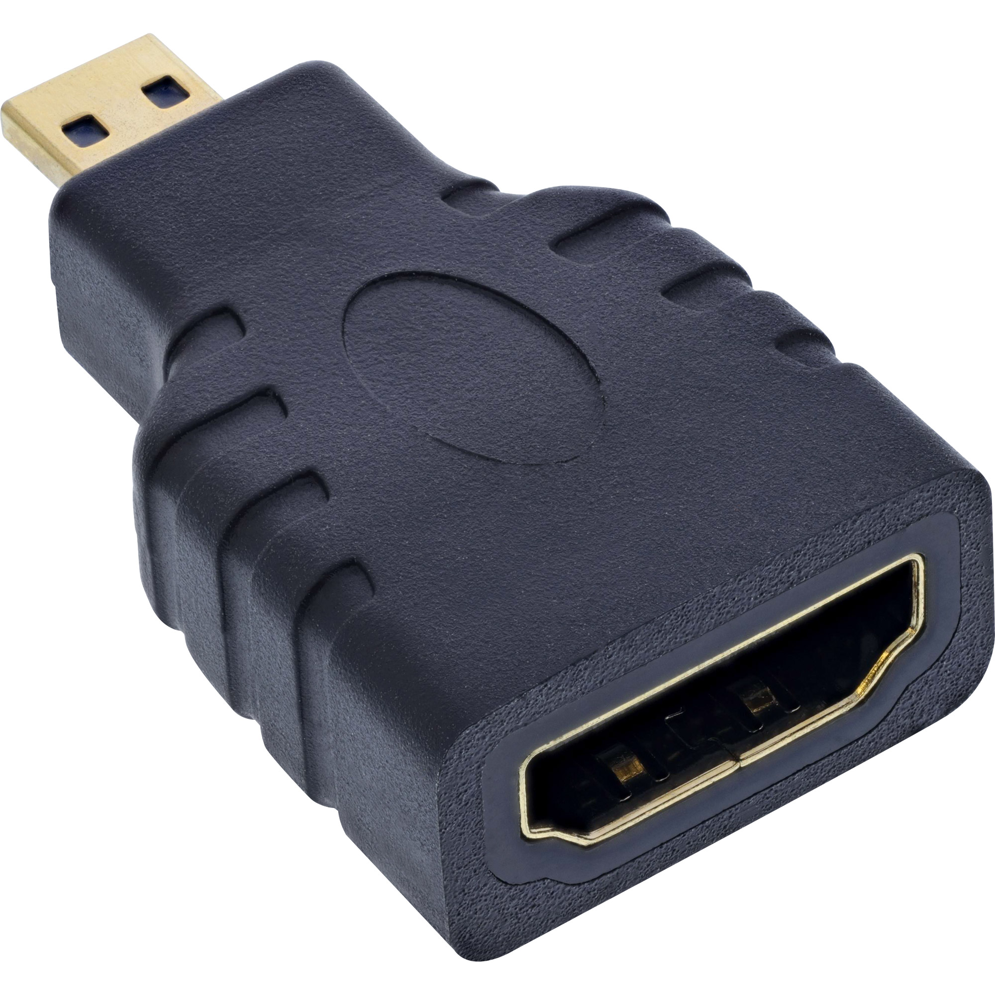 Inline® HDMI Adapter, HDMI A Buchse auf Micro HDMI D Stecker, 4K/60Hz Inline® HDMI Adapter, HDMI A Buchse auf Micro HDMI D Stecker, 4K/60Hz