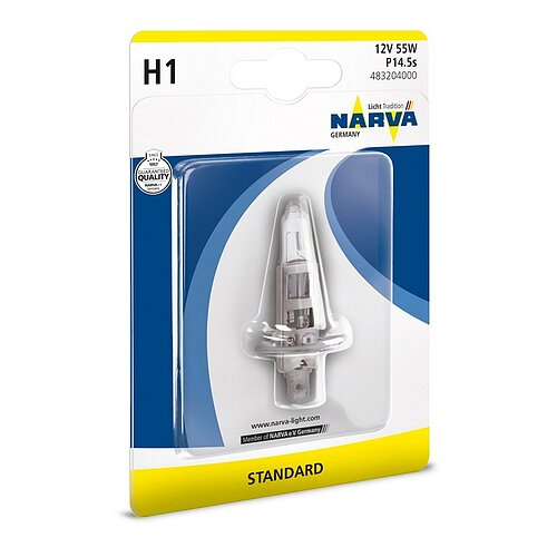NARVA H1 - P14,5s 12V 55W Blister
