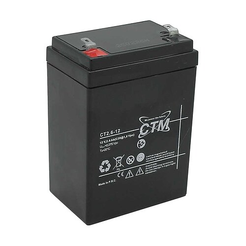 CTM CT2.6-12 12V 2,4Ah CTM CT2.6-12 12V 2,4Ah