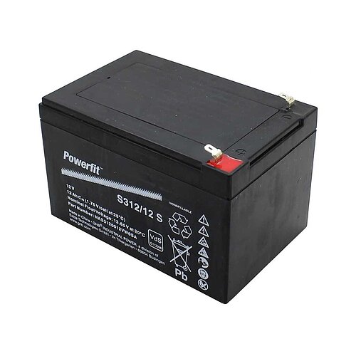 Exide Powerfit S312/12S 12V 12Ah 4,8 mm Faston Exide Powerfit S312/12S 12V 12Ah 4,8 mm Faston