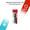 100x Camelion A27 LR27A MN27 Alkaline 12V Batterie