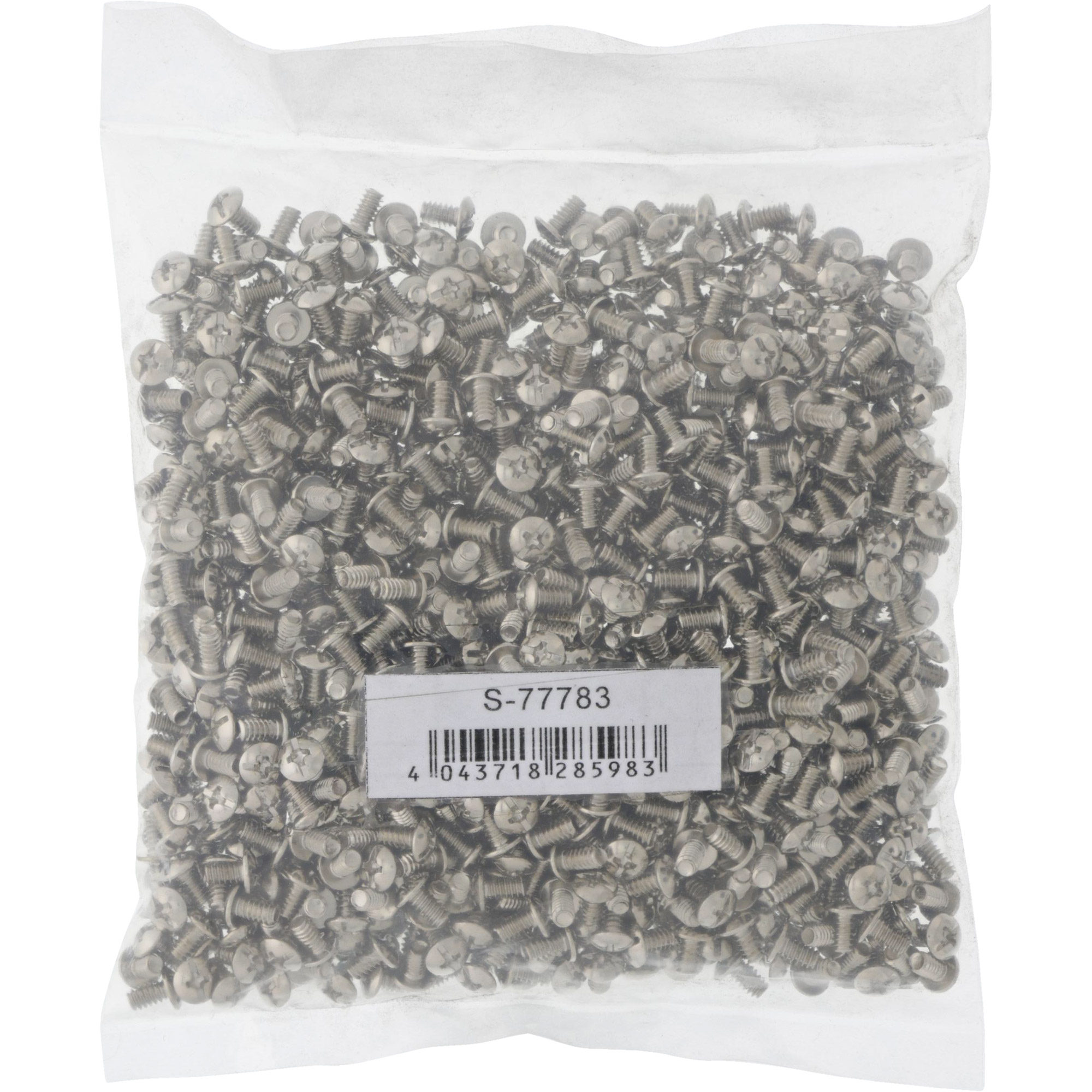Inline® Schraube, für 3,5" Festplatten, 6mm, bulk 1000er Pack