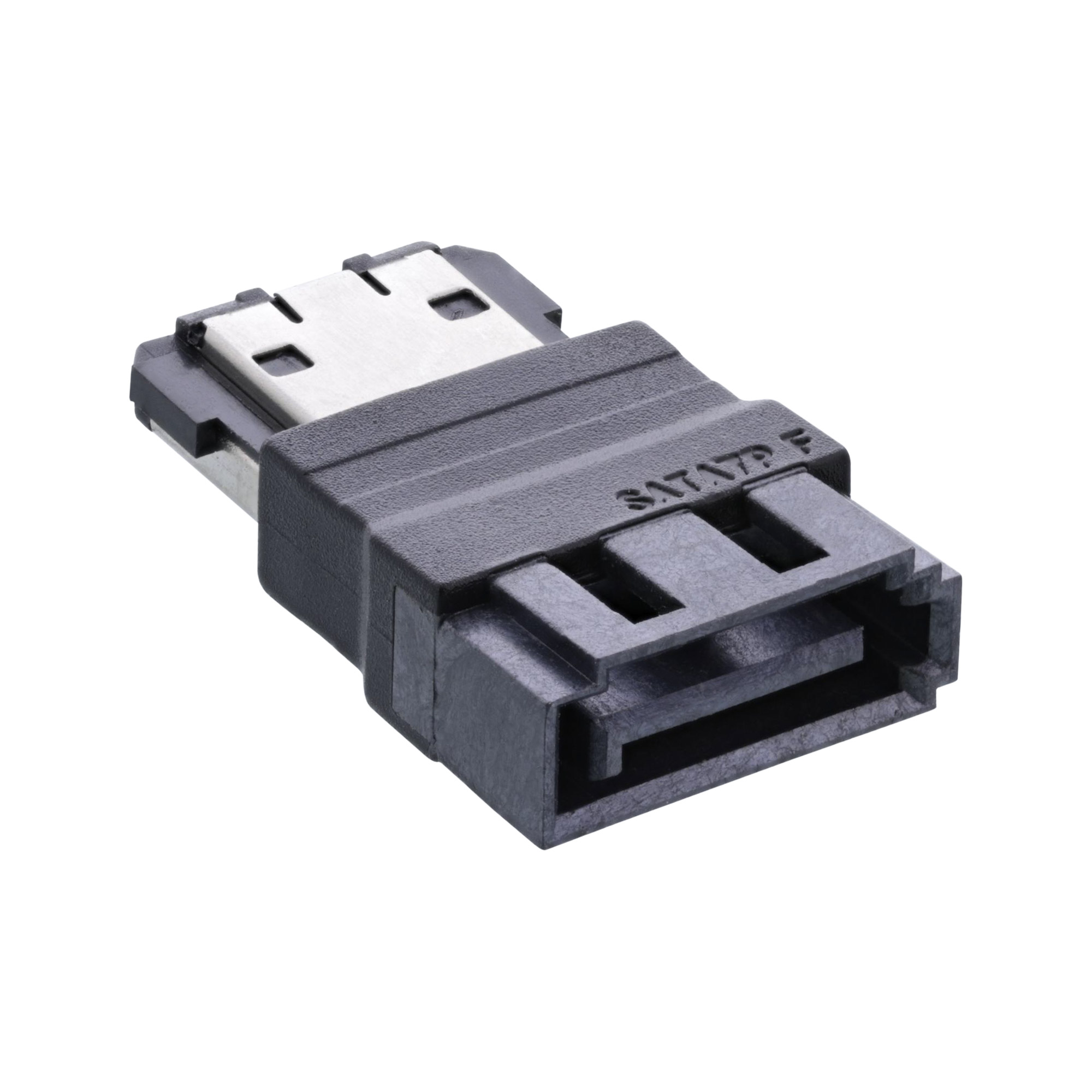 Inline® eSATA auf SATA Adapter, eSATA Stecker an SATA Buchse