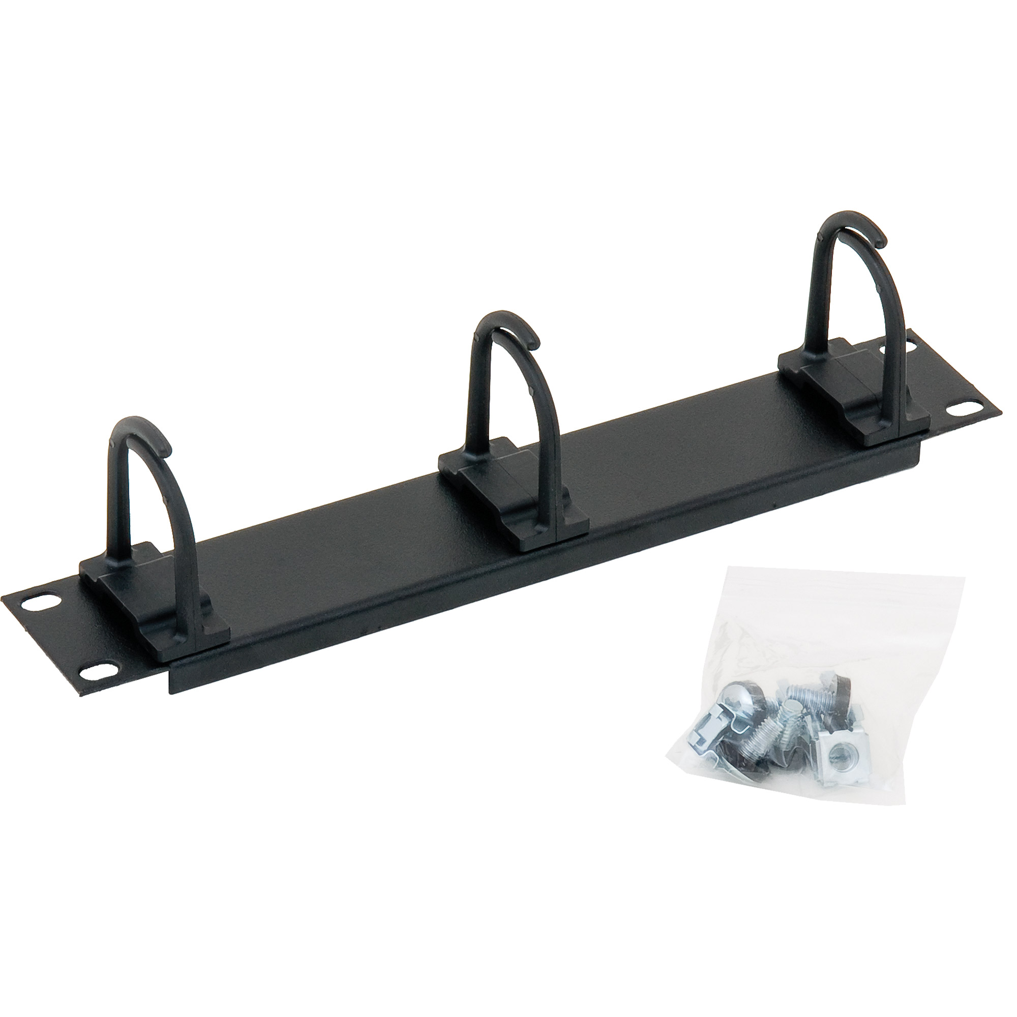 Triton RAB-VP-X02-C1 10" Kabelführungspanel 1HE, schwarz
