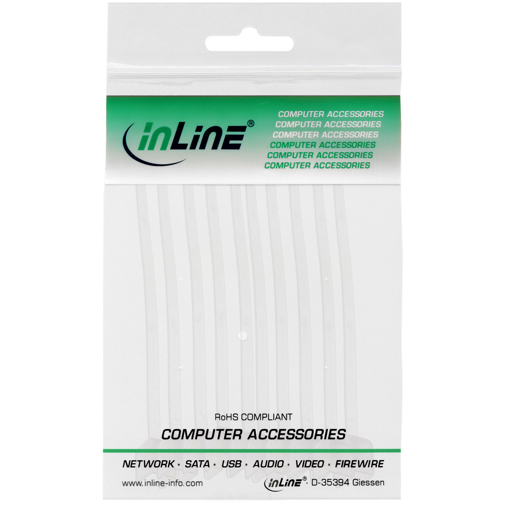 Inline® Staubschutz, für LWL LC-Stecker 10er Pack