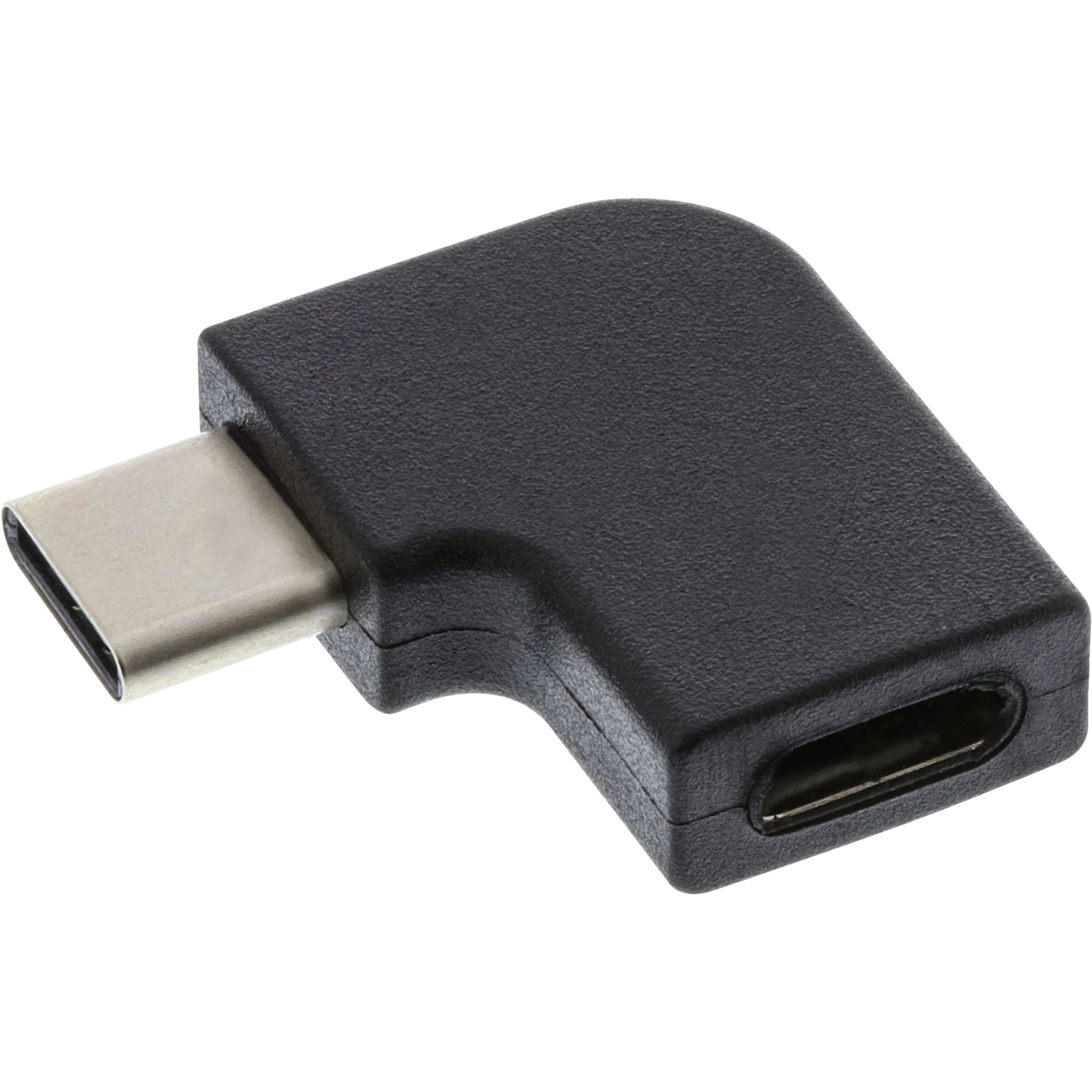 Inline® USB 3.2 Gen.2 Adapter, USB-C Stecker an C Buchse, gewinkelt Inline® USB 3.2 Gen.2 Adapter, USB-C Stecker an C Buchse, gewinkelt