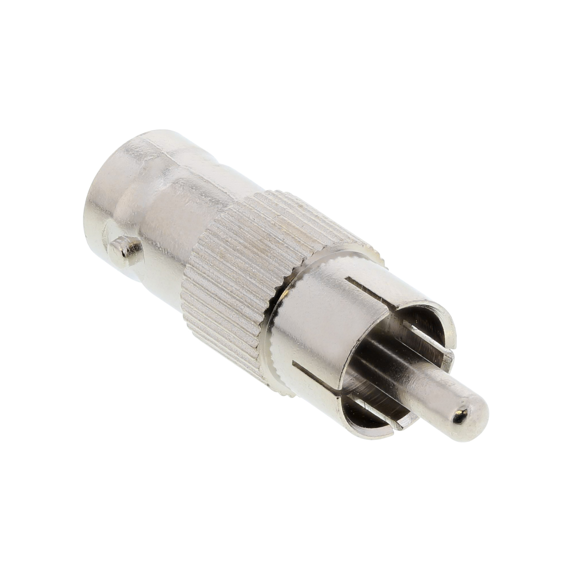 Inline® Video Adapter, 1x Cinch Stecker auf BNC Buchse