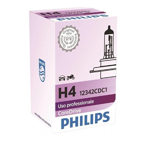 Philips H4 12V 60/55W P43t-38 CoreDrive +30% 1 Stück