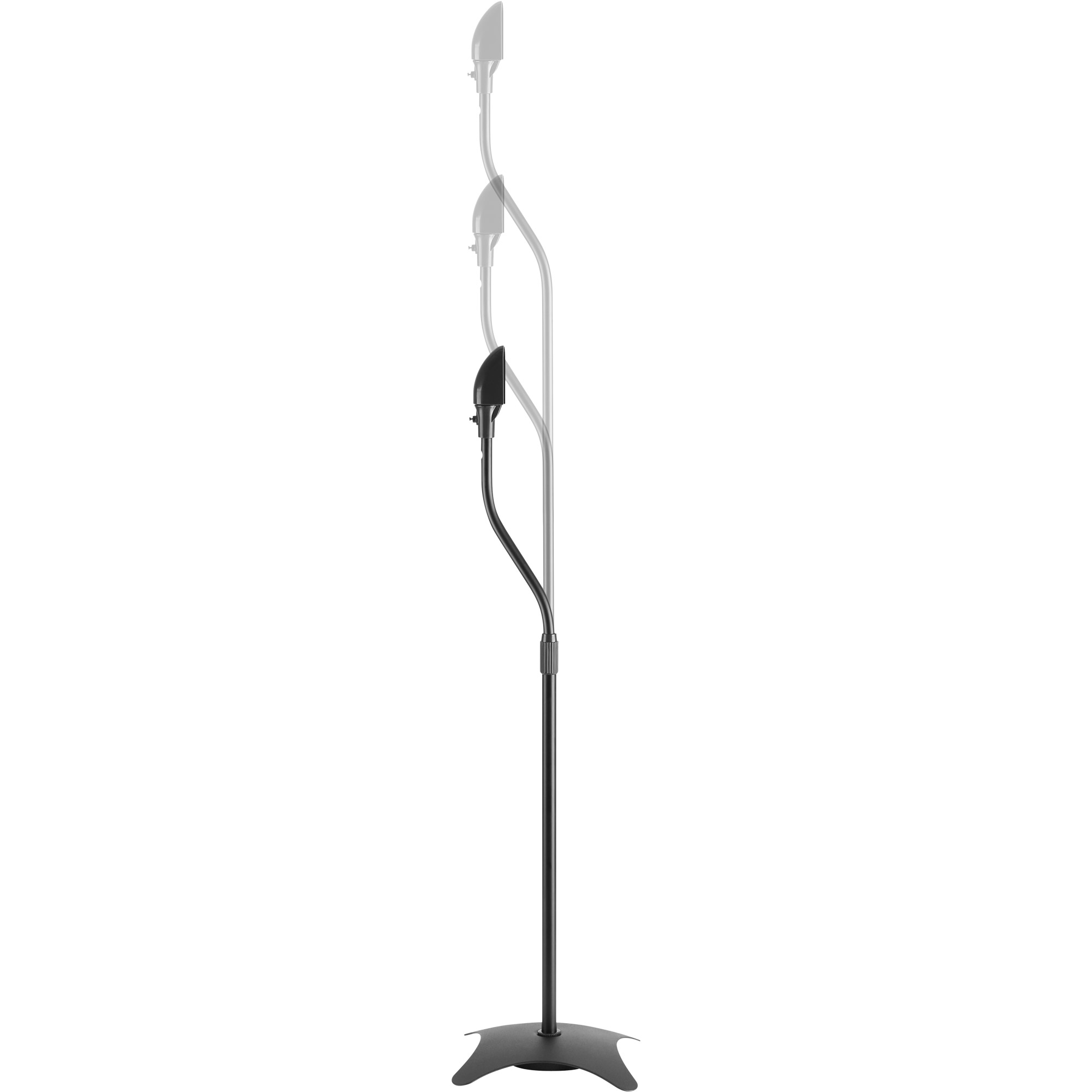 Inline® LautsprecherStänder Teleskop 68-110cm, 2 Stück, schwarz Inline® LautsprecherStänder Teleskop 68-110cm, 2 Stück, schwarz