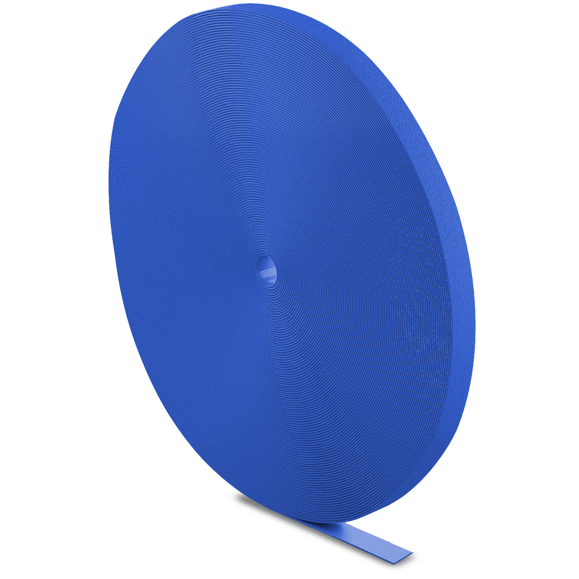 Label-The-Cable Roll, LTC PRO 1250, doppelseitige Klettbandrolle, 25m, blau