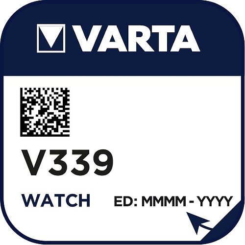 1x SR614SW 339 Silberoxid Batterie Varta 1,55 V 1x SR614SW 339 Silberoxid Batterie Varta 1,55 V