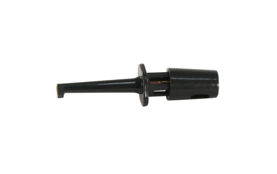 Miniatur-Prüfspitze, schwarz, 53mm