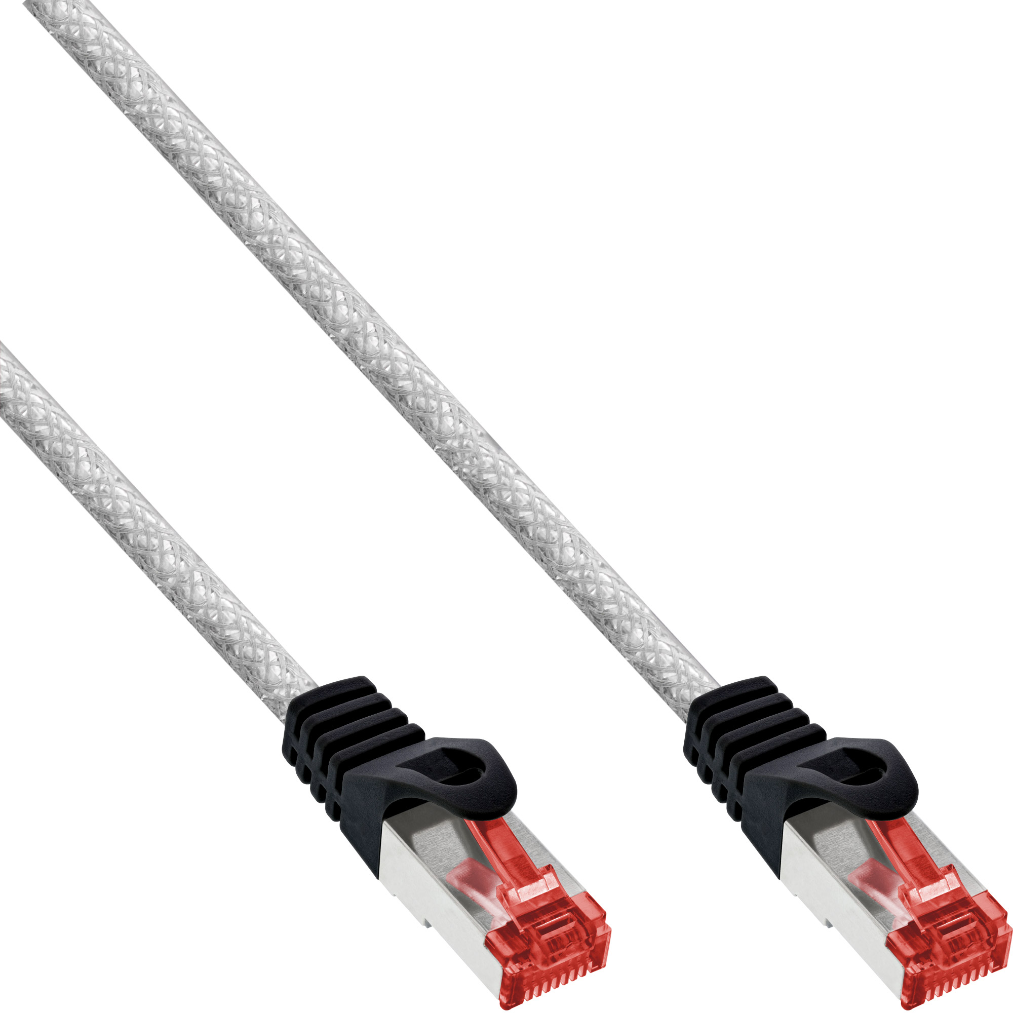 Inline® Patchkabel - S/FTP (PiMf) - Cat.6 - 250MHz PVC Kupfer - Transparent - 7,5m Inline® Patchkabel - S/FTP (PiMf) - Cat.6 - 250MHz PVC Kupfer - Transparent - 7,5m