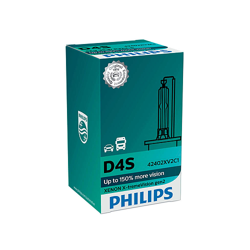 Philips D4S 35W P32d-5 X-treme Vision + 150%