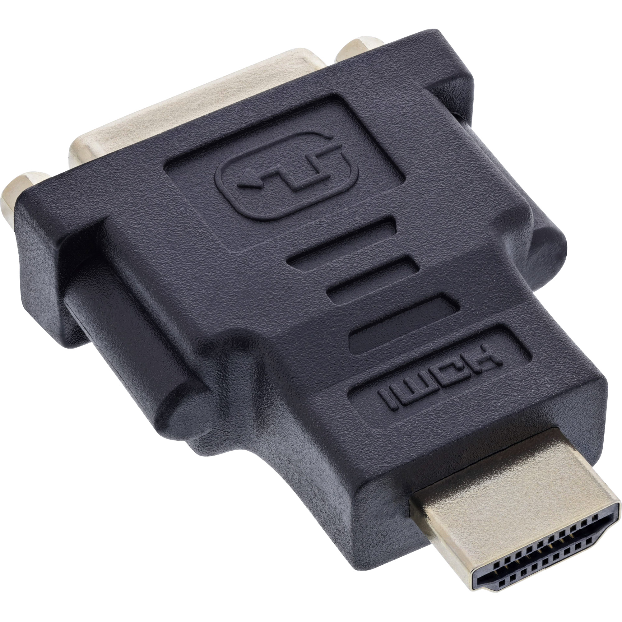 Inline® HDMI-DVI Adapter, HDMI Stecker auf DVI Buchse, 4K2K