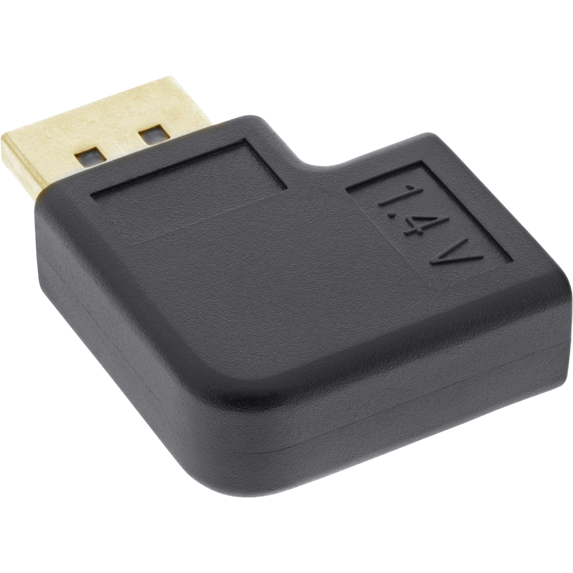 Inline® DisplayPort Adapter, DisplayPort Stecker / Buchse rechts gewinkelt Inline® DisplayPort Adapter, DisplayPort Stecker / Buchse rechts gewinkelt