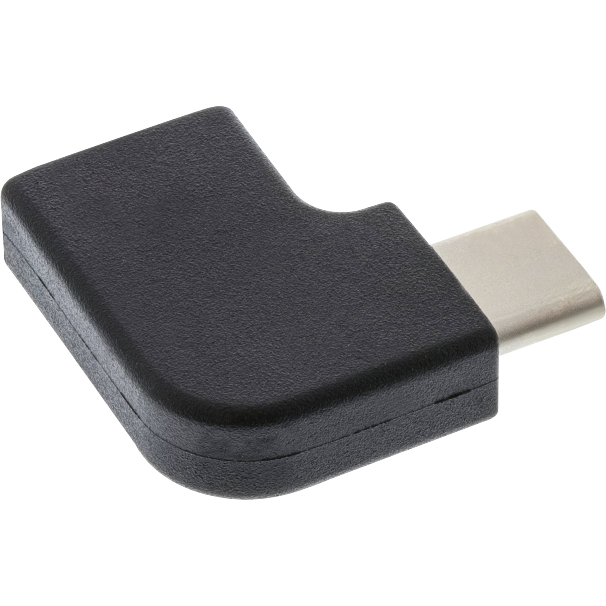 Inline® USB 3.2 Gen.2 Adapter, USB-C Stecker an C Buchse, gewinkelt