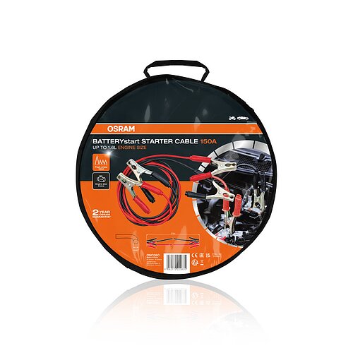 BATTERYstart Batterie Starthilfekabel 150A 1Set OSRAM