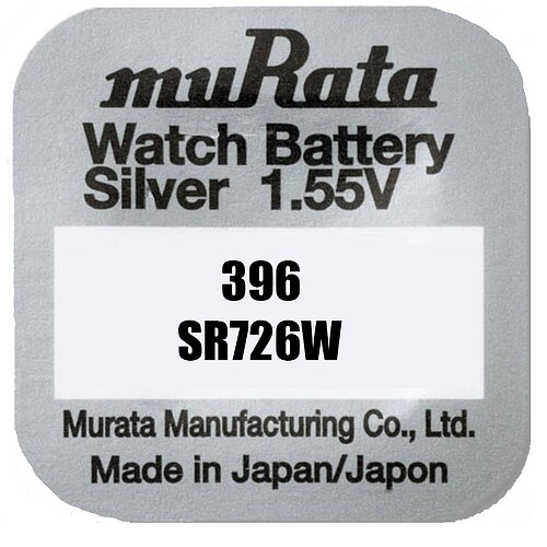 10x SR59 396 MultDrain Silberoxid Batterie Murata ex Sony 1,55 V