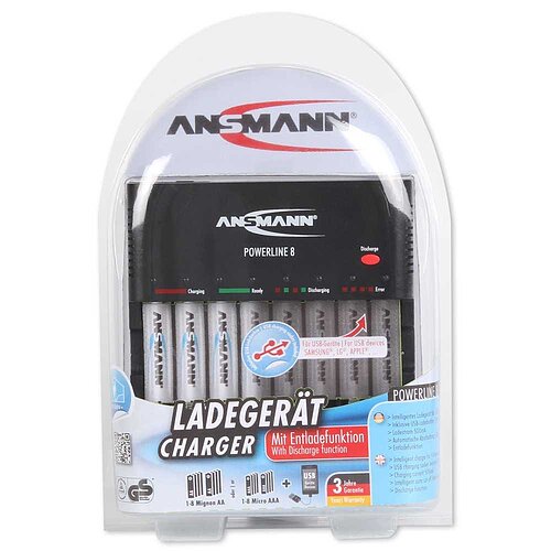 Ansmann Powerline 8 1001-0006