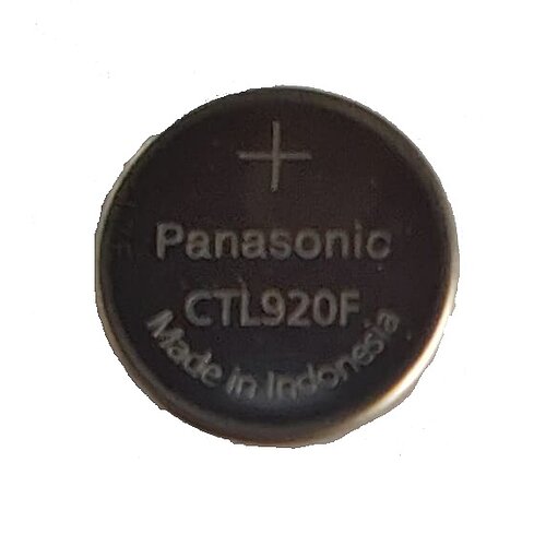 Casio Lithium Akku Knopfzelle CTL920F ohne Lötfahne - 2,4V
