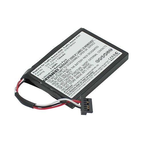 PDA-Akku LiIon 3,7V 720mAh ersetzt Becker 07837MHSV