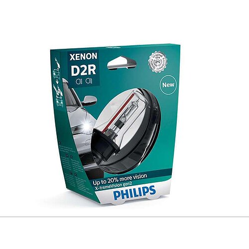 Philips D2R 35W P32d-3 Xenon X-treme Vision +20% Blister