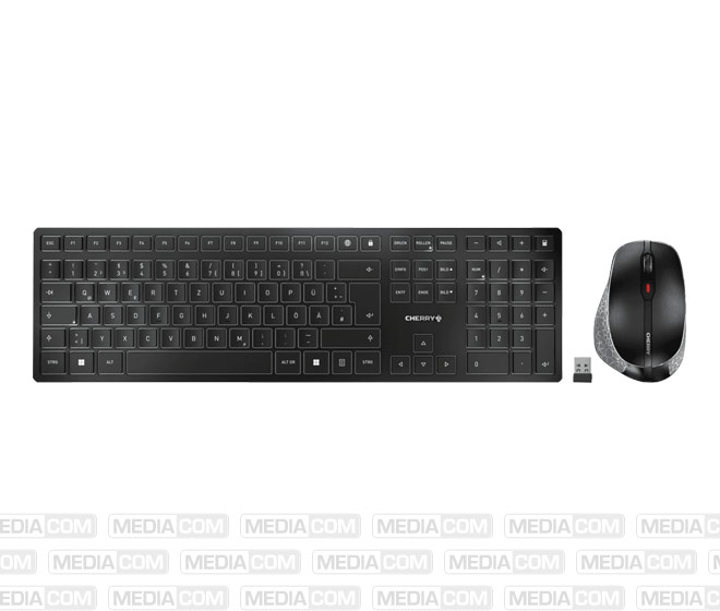 Tastatur-Maus Set DW 9500 Slim, Wireless, Bluetooth, schwarz Tastatur-Maus Set DW 9500 Slim, Wireless, Bluetooth, schwarz