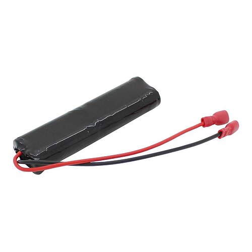 Notleuchtenakku NiCd 4,8V 860mAh L2x2 Mignon AA mit 150mm Kabel und Faston-Buchsen -4,8mm / +6,3mm ersetzt GAZ 5161000415 Notleuchtenakku NiCd 4,8V 860mAh L2x2 Mignon AA mit 150mm Kabel und Faston-Buchsen -4,8mm / +6,3mm ersetzt GAZ 5161000415
