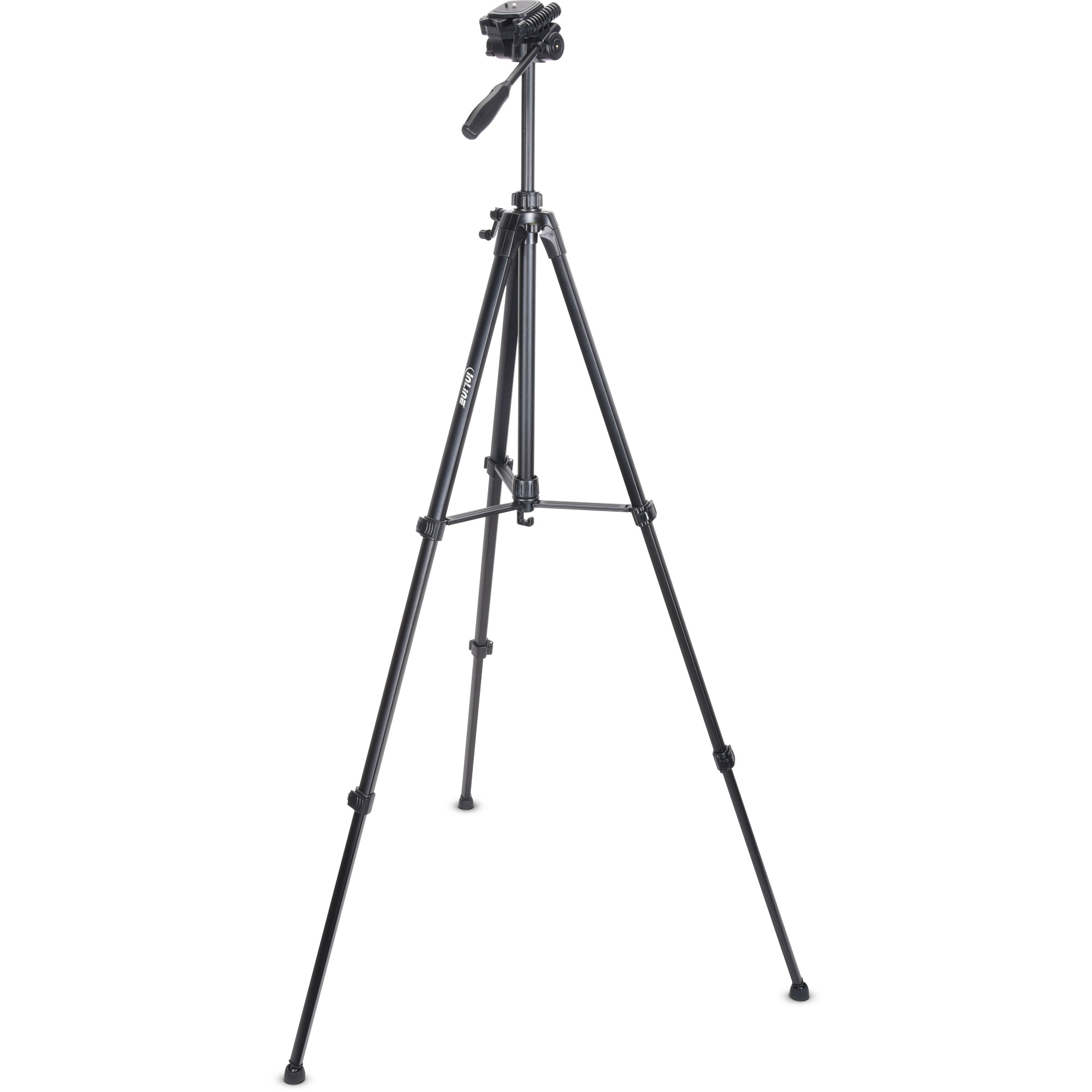 Inline® Stativ für Digitalkameras und Videokameras, Aluminium, schwarz
