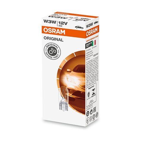 W3W 12V 3W W2,1x9,5d 1St. OSRAM