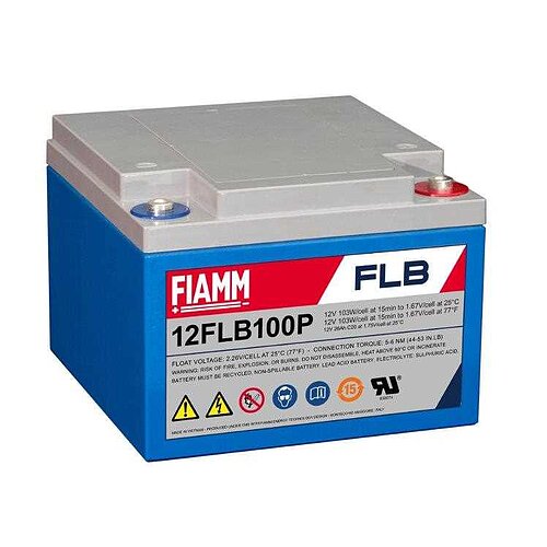 Fiamm 12FLB100P 12V 26Ah Fiamm 12FLB100P 12V 26Ah